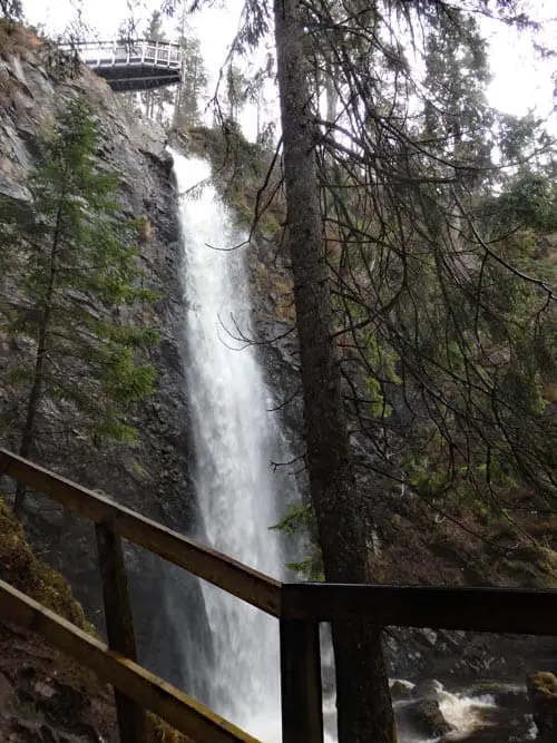 Plodda Falls in Glen Affric