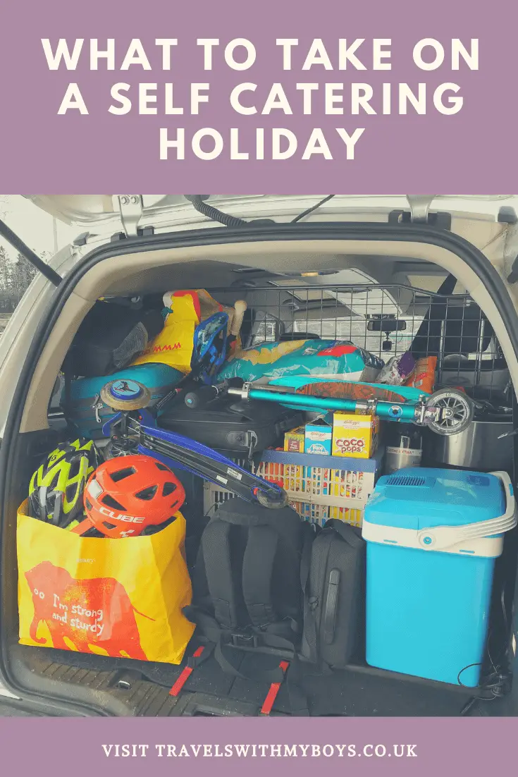 What To Take On A Self Catering Holiday | Self Catering Holiday Packing List