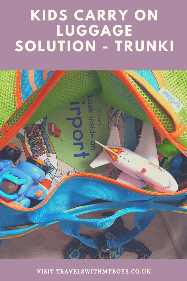 Trunki Childrens Hand Luggage Review Travelling With Our Kids