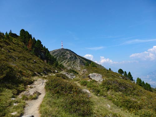 hiking trail in Igls