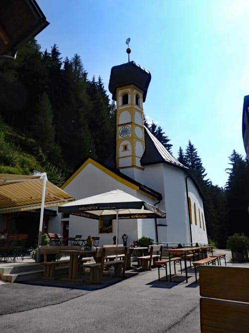 Church at Helligwasser Alm