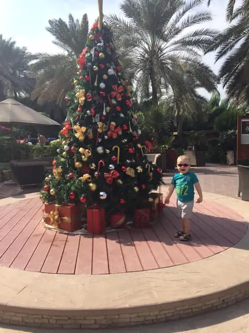 christmas tree in Dubai