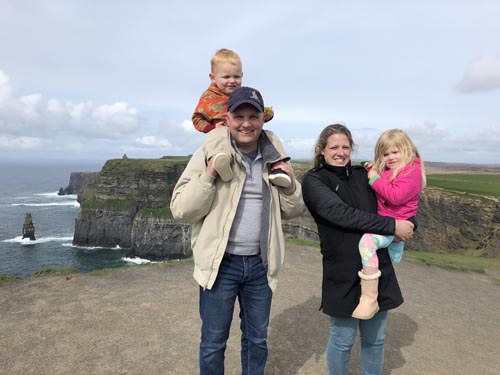 family in Ireland