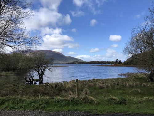 Lake view in Ireland