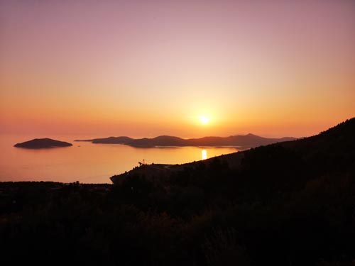 Sunset in Croatia