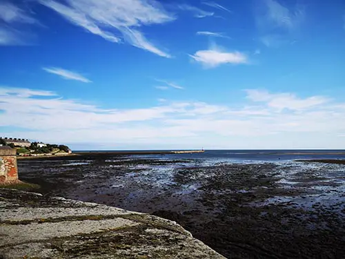 Beach view at Berwick-Upon-Tweed