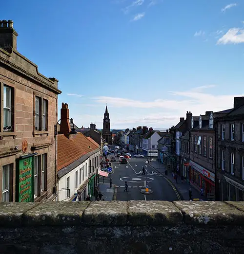 Berwick-Upon-Tweed Town View